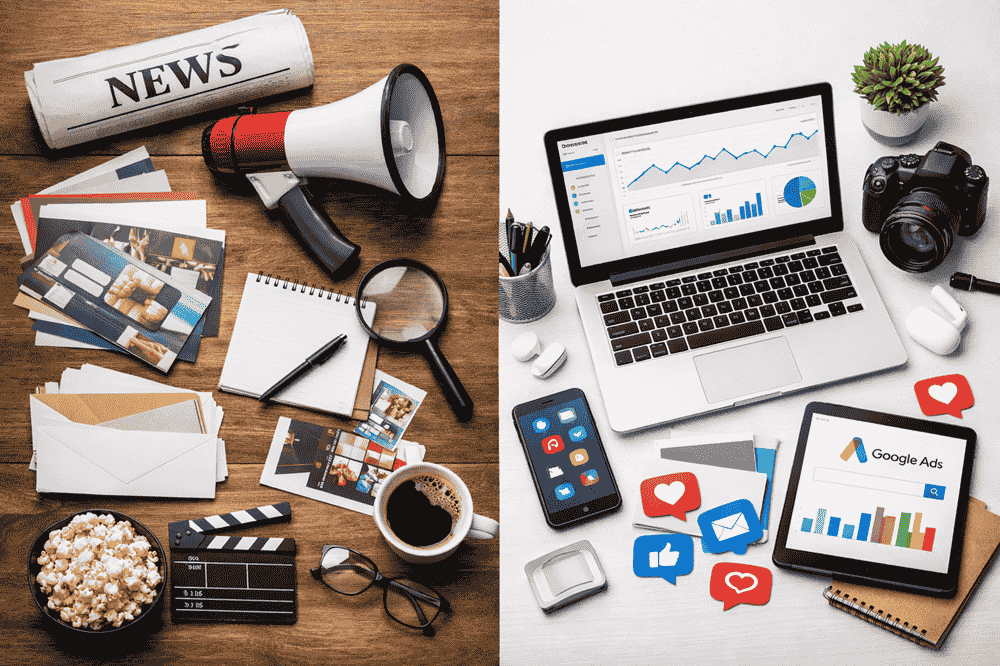Traditional vs. Digital Marketing